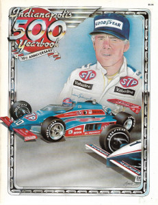 CARL HUNGNESS - THE INDIANAPOLIS 500 YEARBOOK 1982